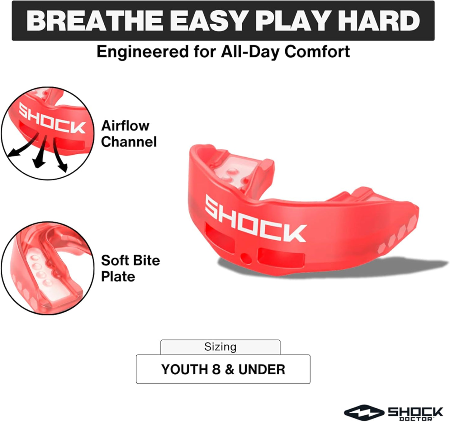 Insta-Fit Mouthguard - Convertible Sports Mouthpiece for Comfort & Performance | Ideal for All Sports