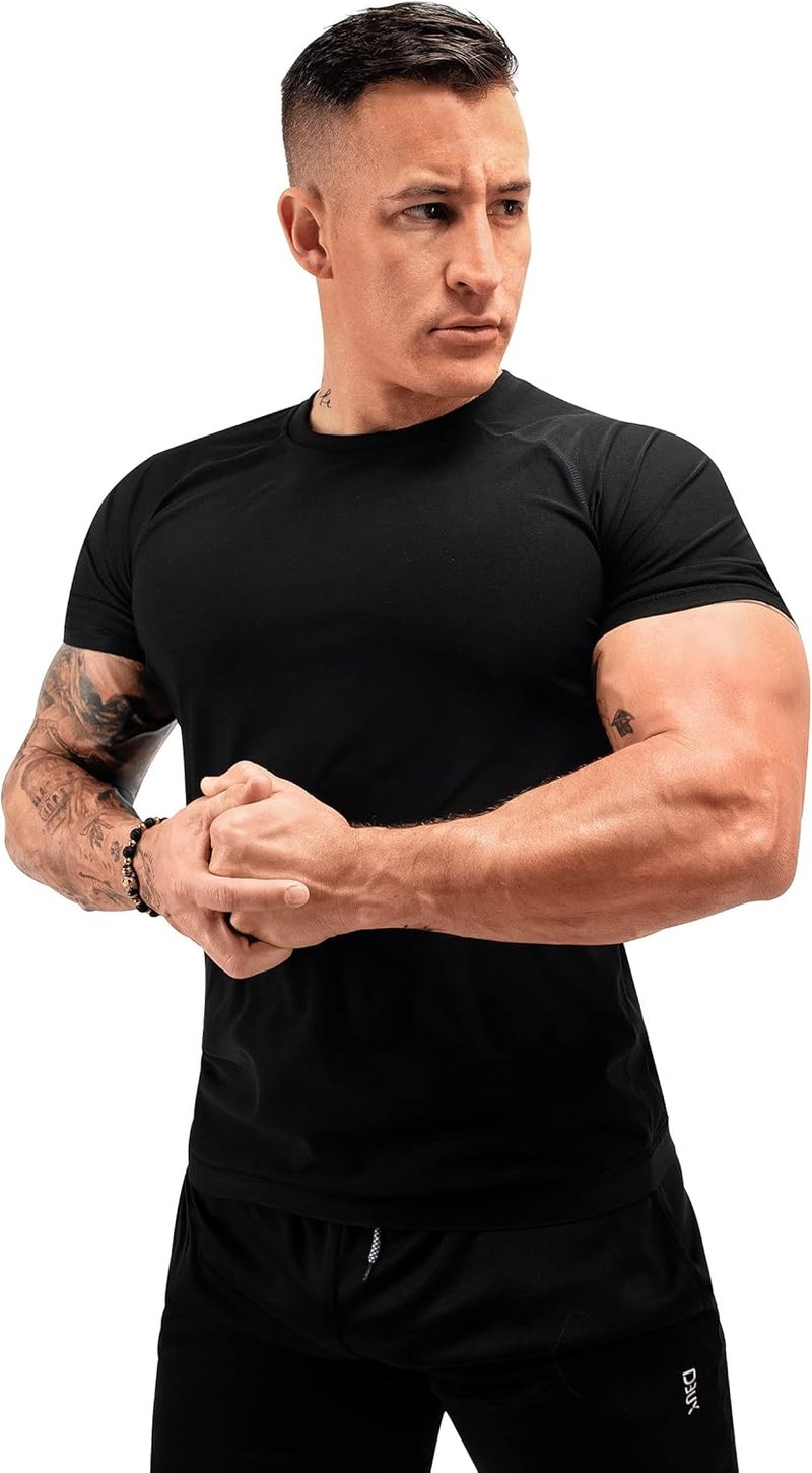 Sauna Shirt for Men - FUXERT Compression Workout Suit for Gym Exercise | Sweat-Enhancing Shapewear