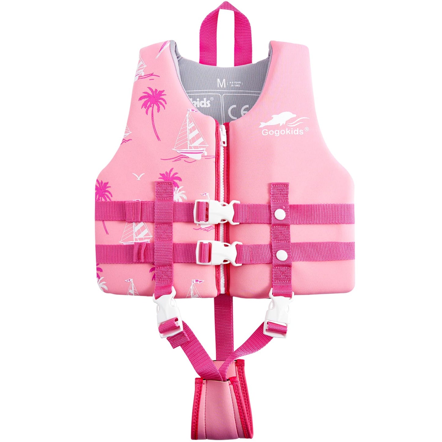 Gogokids Toddler Swim Vest, Kids Floaties – Boys & Girls Buoyancy Jacket for Pool & Beach, Fits 2-8 Years / 22-60 lbs
