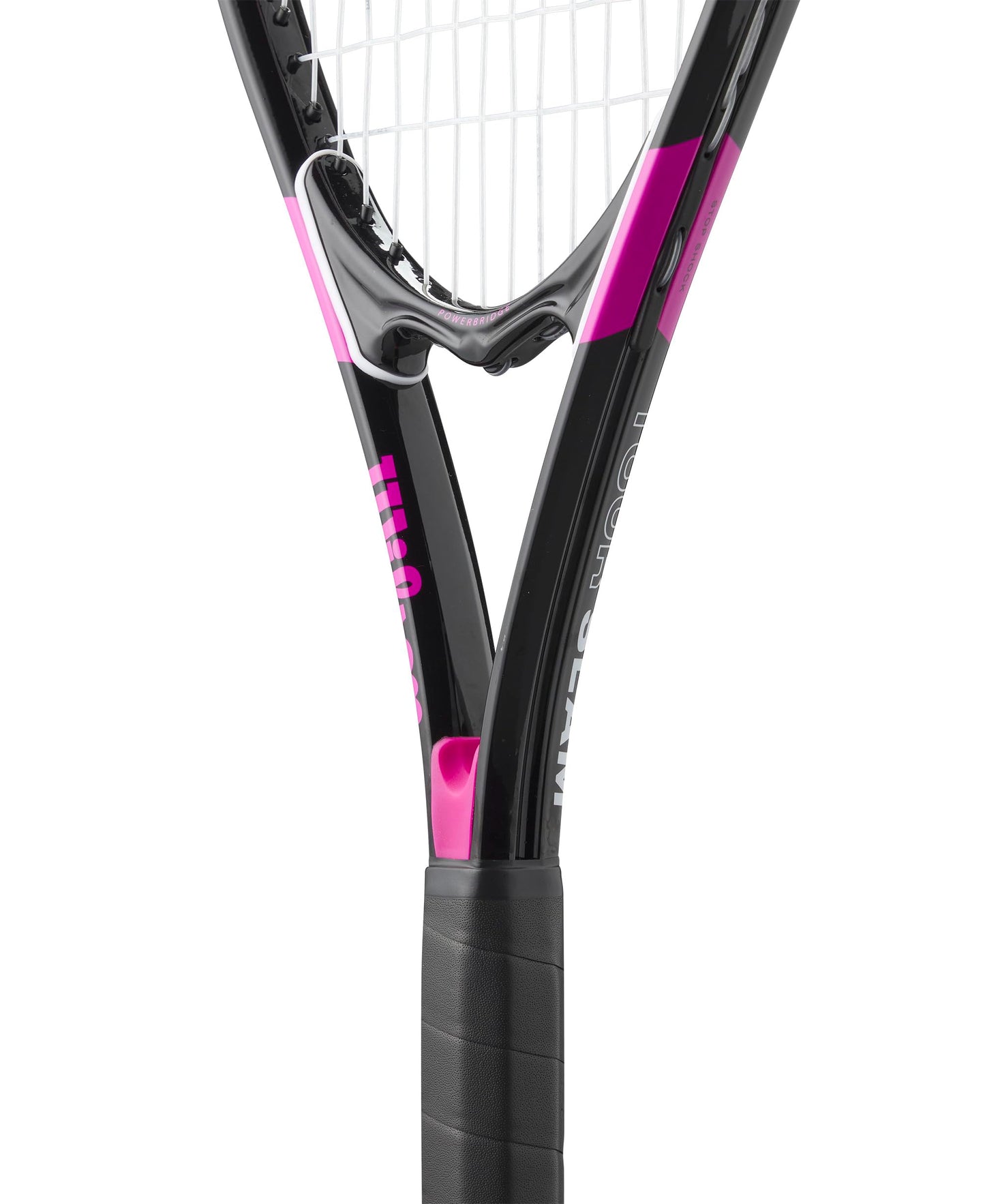 Wilson Tour Slam Adult Tennis Racquet Black/Pink - Grip Size 2-4 1/4"