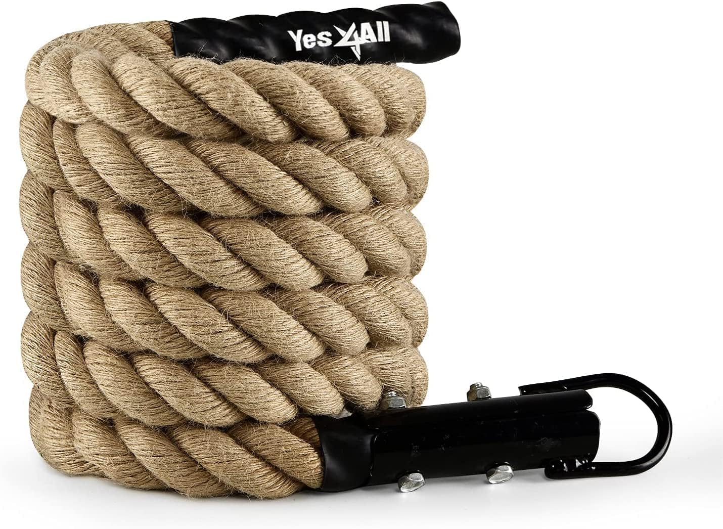 Yes4All Gym Climbing Rope for Fitness & Strength Training, Climbing Exercises & Home Workouts, 20ft