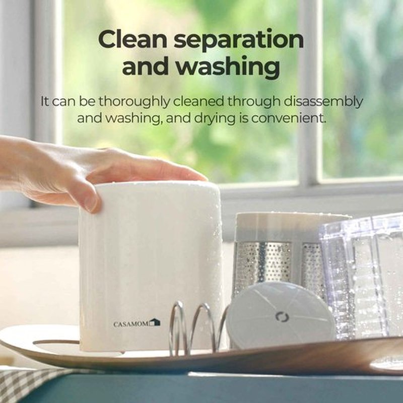 CASAMOM Food Dehydrator, Greek Yogurt Maker,Experience Korean cuisine with time-saving cooking techniques, JJAGOJJAGO,White (White)