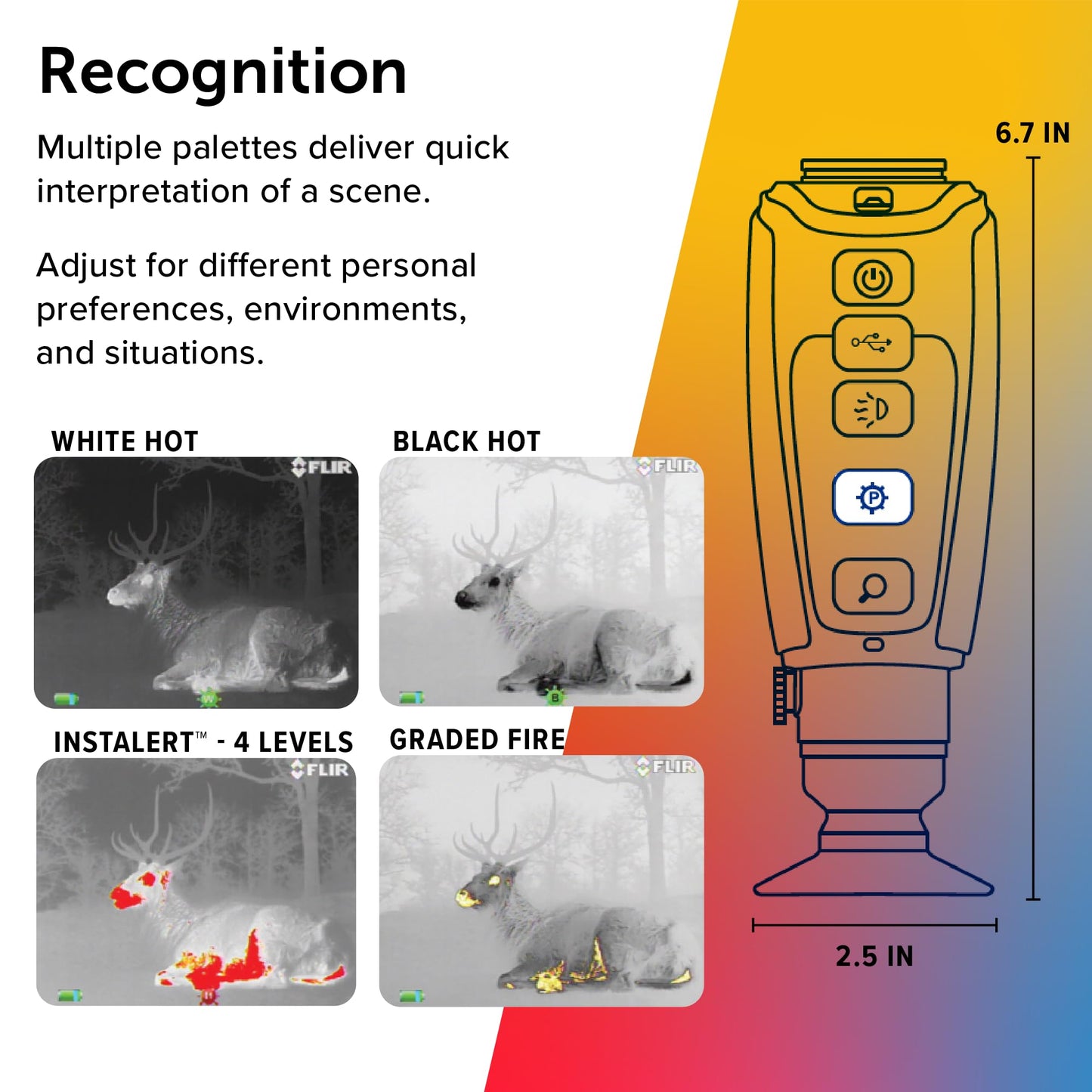 FLIR Scout II 640 - Long-Range Thermal Imaging Monocular for Wildlife Viewing, Hunting & Outdoor