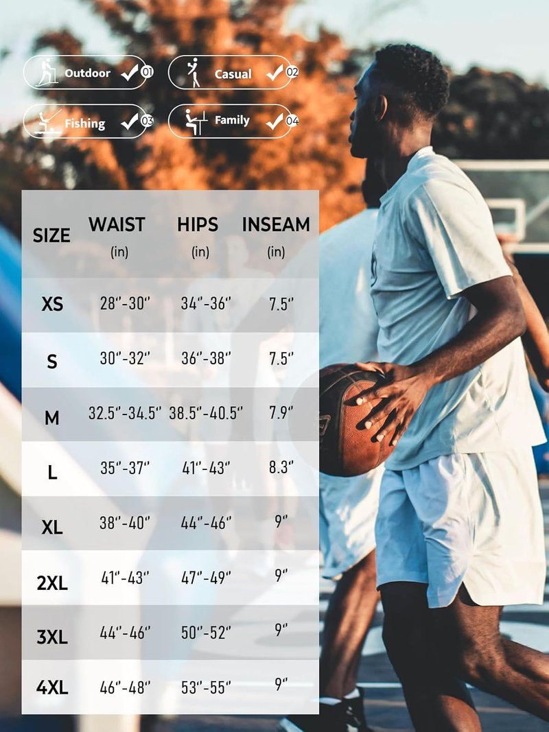 Men's Athletic Running Shorts - Quick Dry Lightweight Gym Workout | 7"/9"/5" | 3 Zipper Pockets