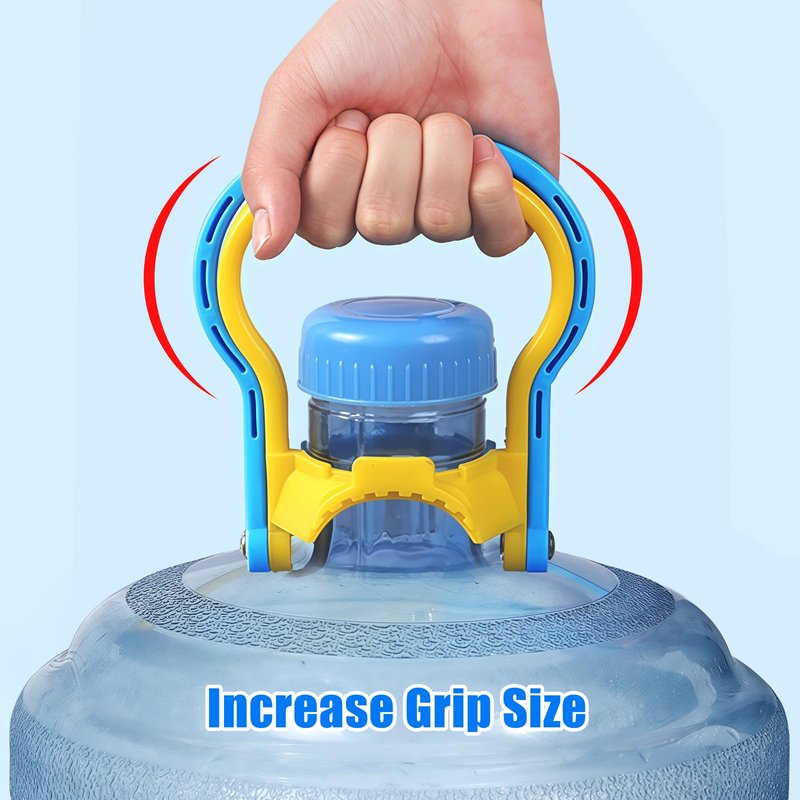 4 Packs Water Jug Handles,5 Gallon Water Bottle Lifter, Water Bucket Lift Handles for Home,School,Office,for 5 Gallon Drinking Water Jugs