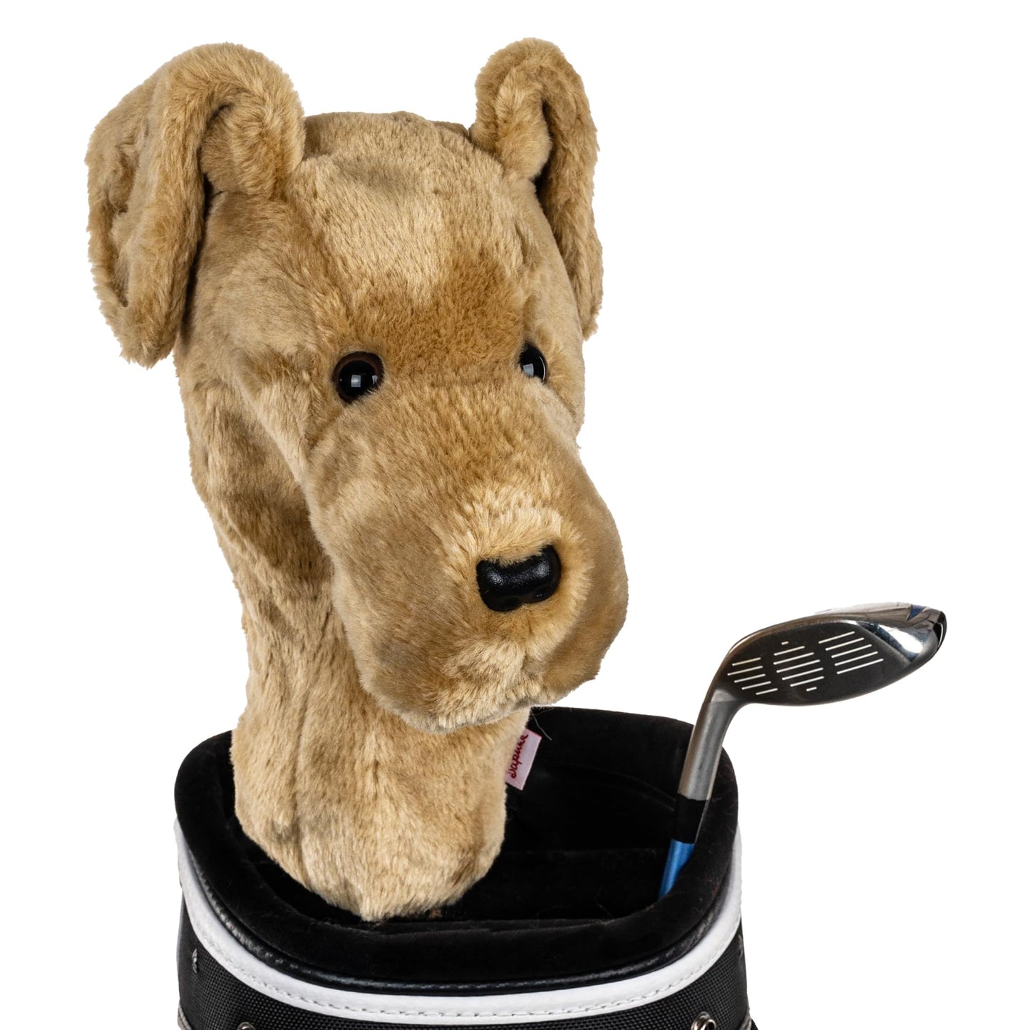 Daphne's Headcovers Yellow Lab Driver Headcover | Premium Driver Headcovers | Funny Golf Club Covers | Stylish Protection for Your Clubs | Men's Golf Gear | Driver Headcover for Men and Women