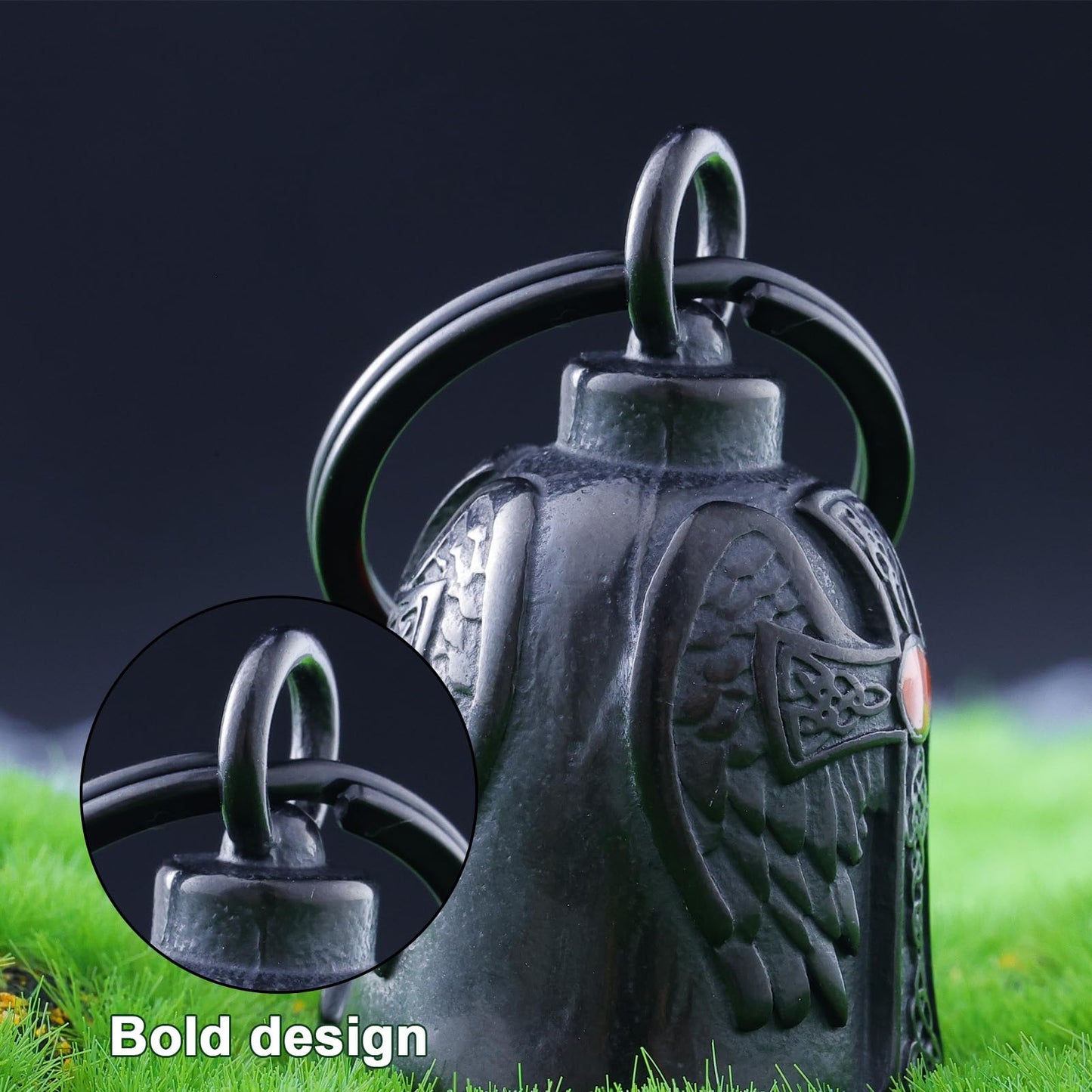 Motorcycle Cross Bell - Motorcycle Celtic Bell for Men Women, Guard Riding Safety