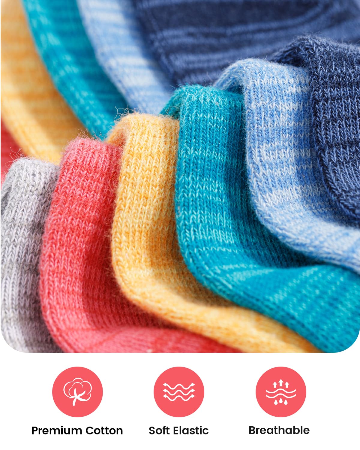 IDEGG No Show Socks Women & Men Low Cut Ankle Short Anti-slid Athletic Running Casual Invisible Liner Socks