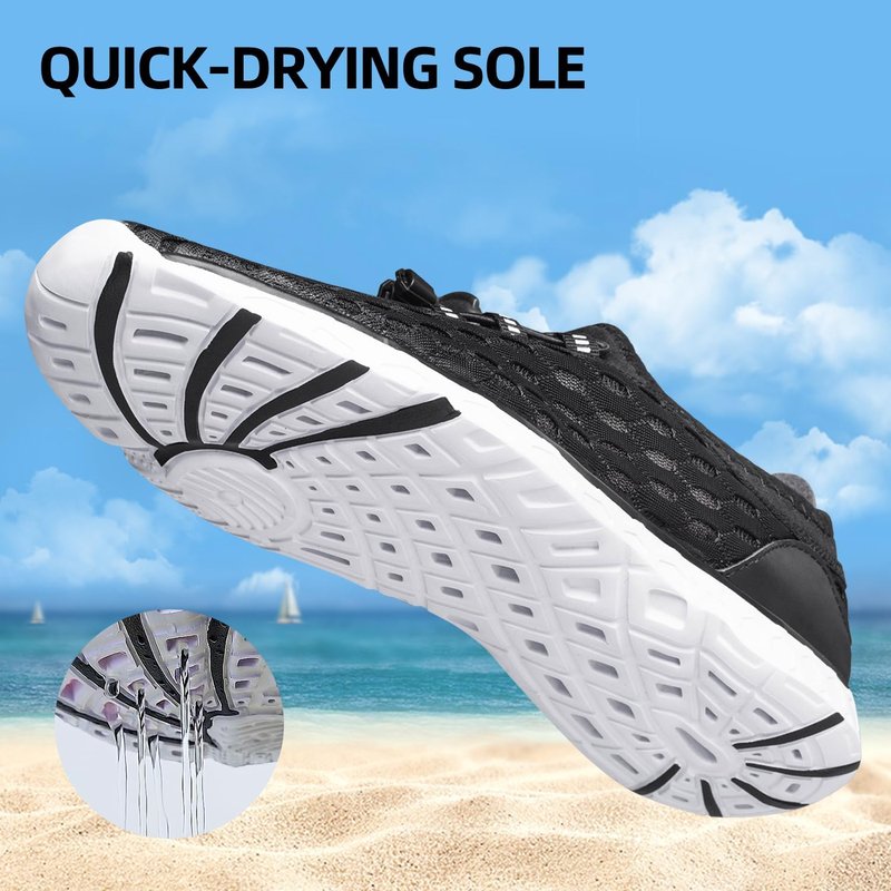 Men's Water Shoes - Quick-Drying Aqua Sports Footwear | Lightweight & Comfortable