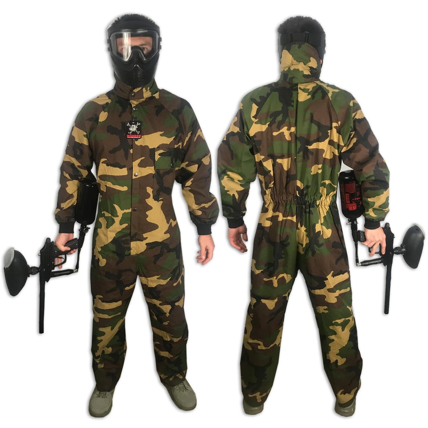 Maddog Tactical Paintball Rip Stop Coverall Jumpsuit