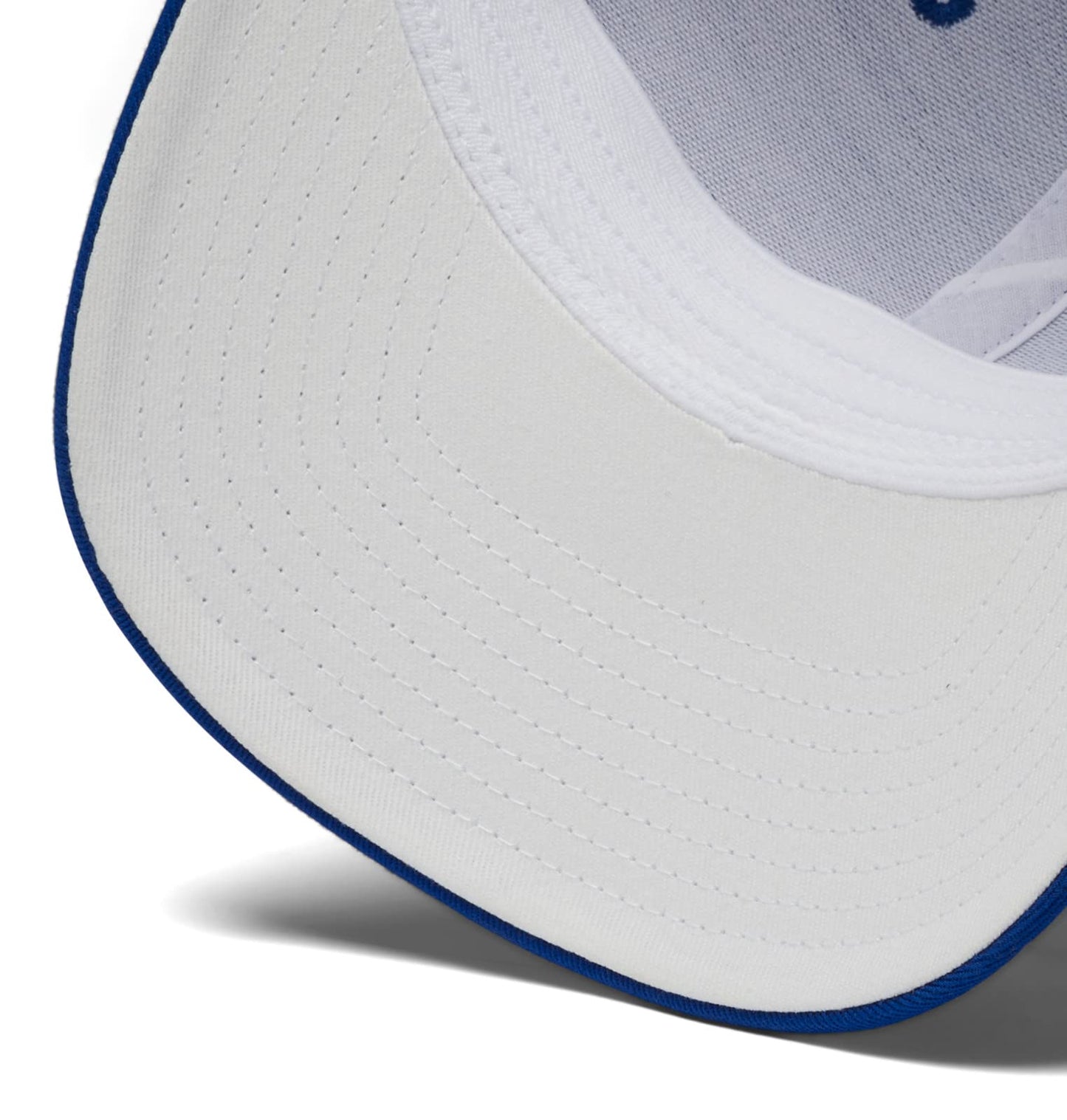 Columbia Unisex PFG Logo Mesh Snap Back - Mid, Blue Macaw/White/Marlin, One Size
