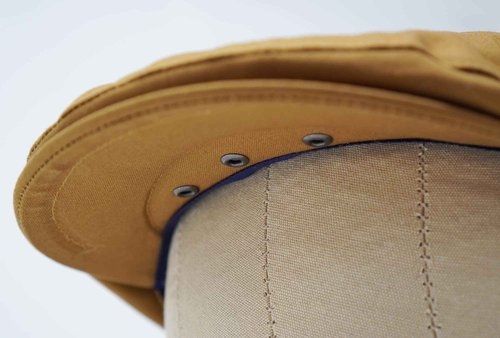 The Stanley - Waterproof - Dry Wax Flat Cap - Tan - 58cm