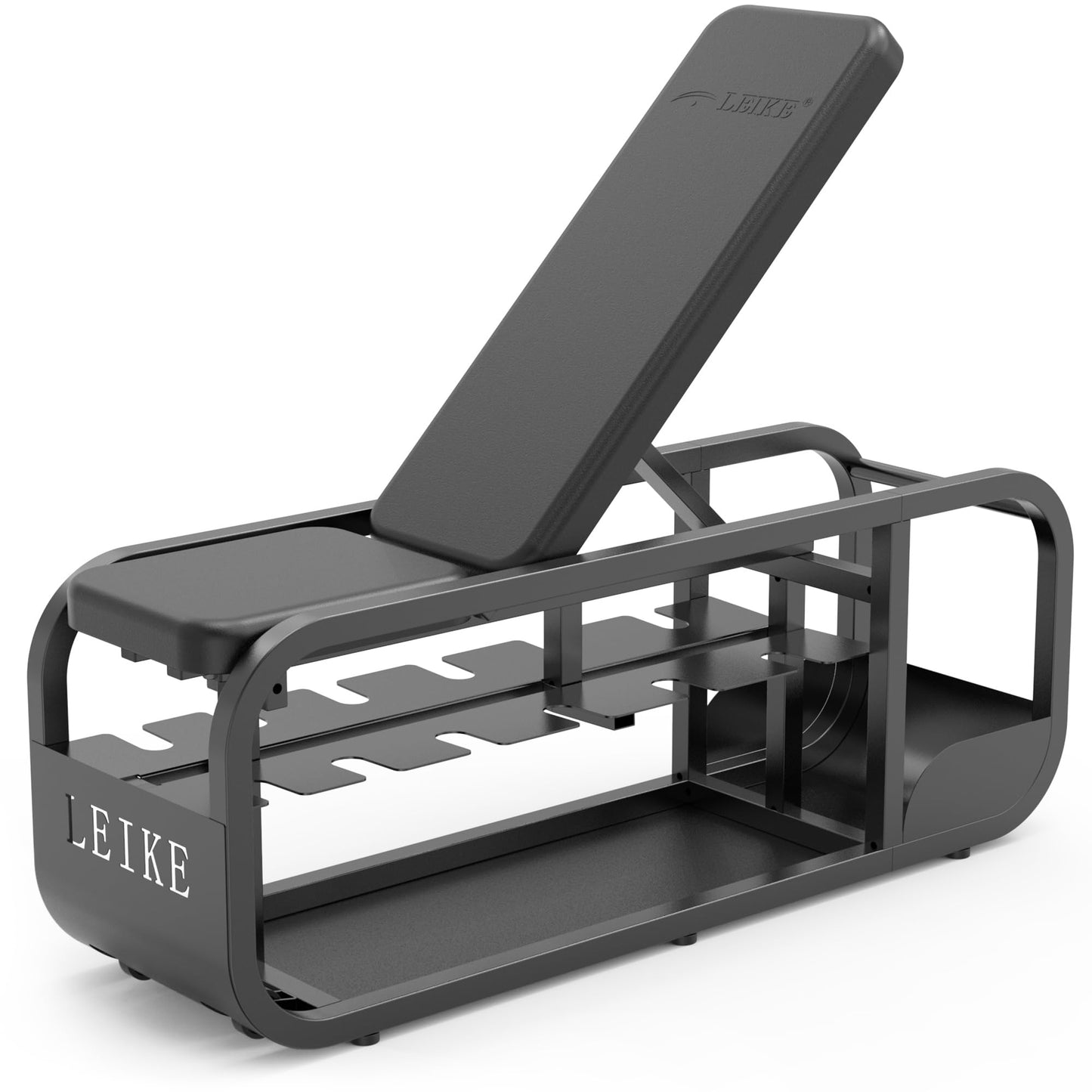 leikefitness Adjustable Weights Bench,Multifunctional Strength Training