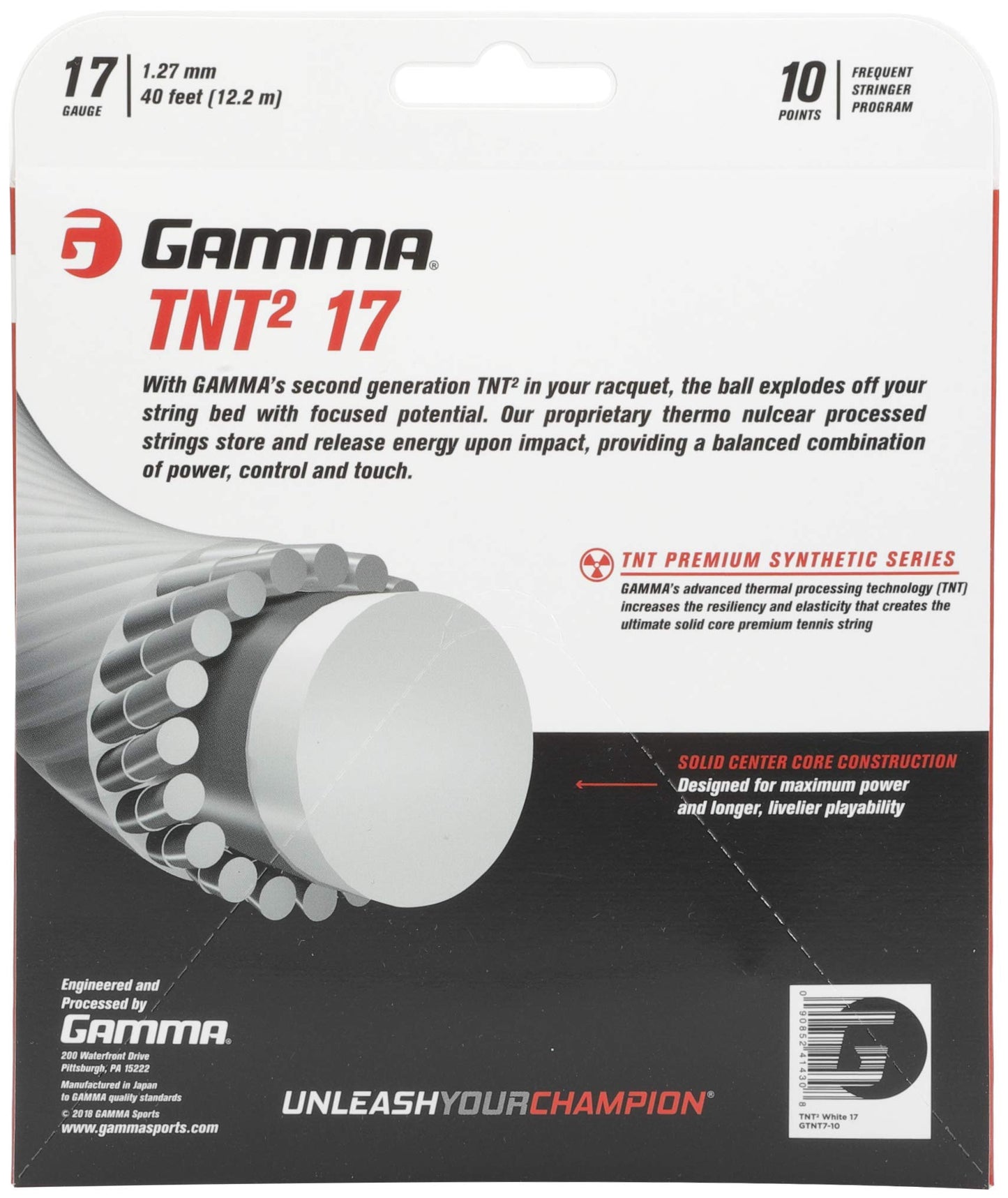 GAMMA TNT2 17g White