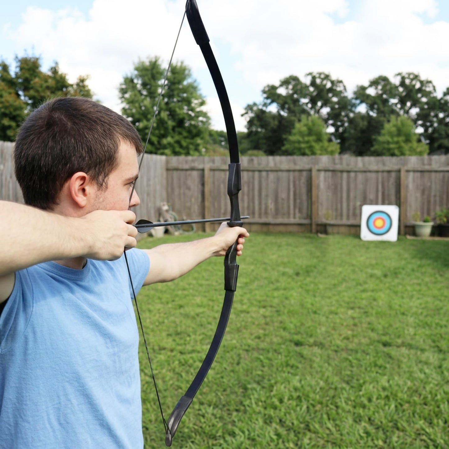 IS-TONGTU Archery Recurve Bow Set, Bow and Arrow Set for Adult Beginner & Youth, Right and Left Handed, Takedown Recurve Bow 30lb 40lb, arco y flecha, Bow Kit with 6pcs Arrows (30LBS)