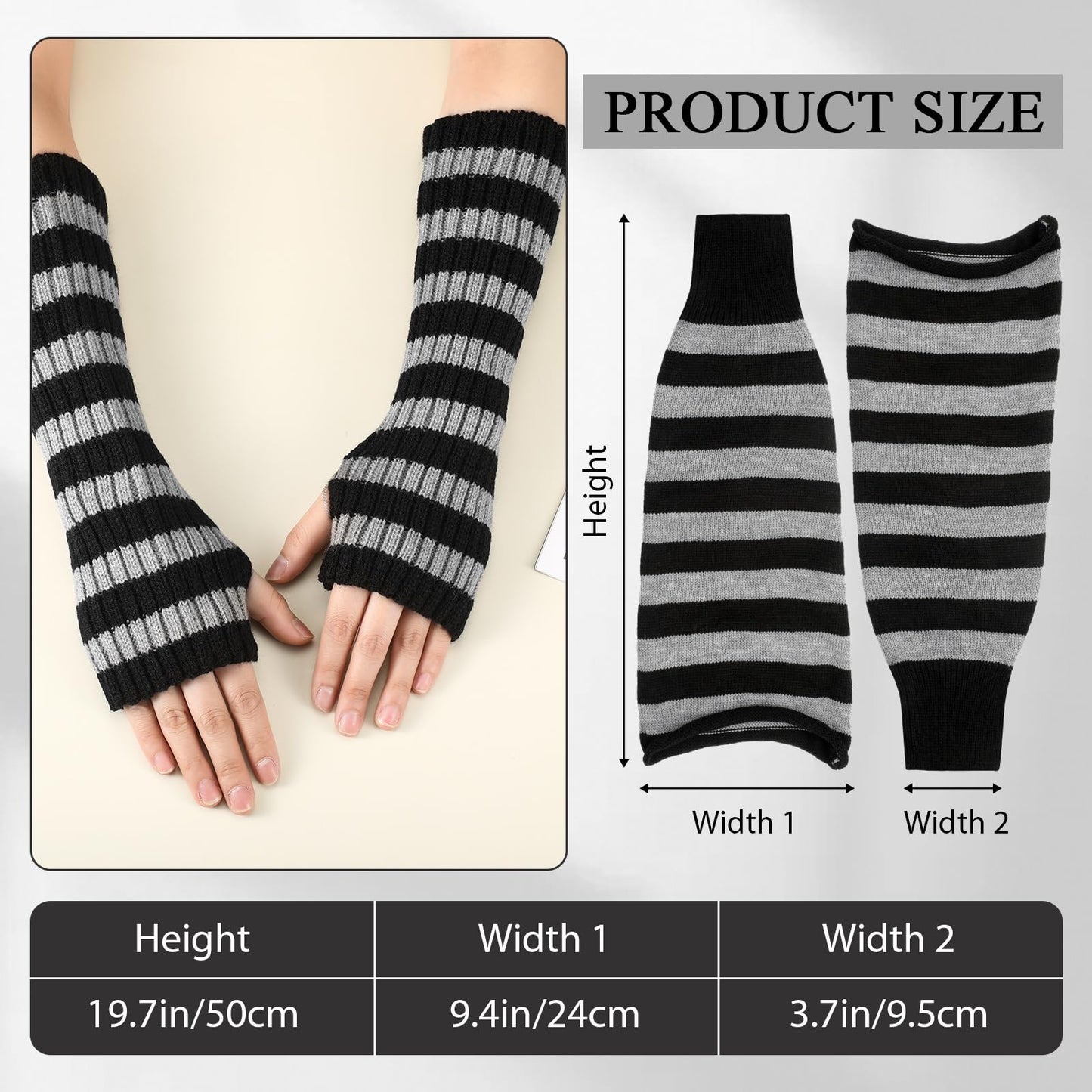 Silicherry Y2k Beanie Cat Crochet Hats Cat Beanie Accessories with Kawaii Leg Cover for Women Girls(Black,Gray,Classic)