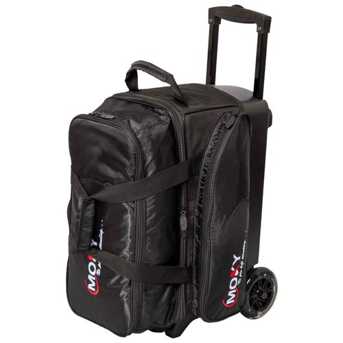 Bowlerstore Products Moxy Blade Premium Double Roller Bowling Bag- Black