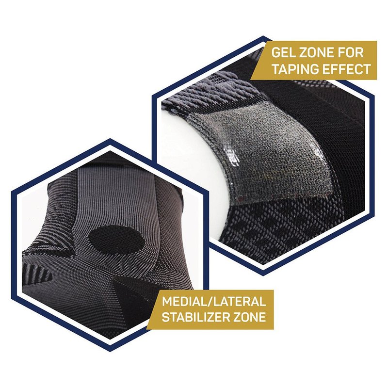 OS1st AF7 Ankle Bracing Sleeve Helps stabilize weak Ankles, Assist with Inversion sprains, Relieve Achilles tendonitis