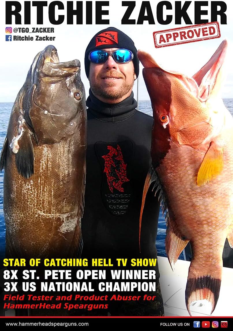 Hammerhead Spearguns 9/16” Metal Wishbone Bands - Compatible with JBL, AB Biller & Ocean Rhino