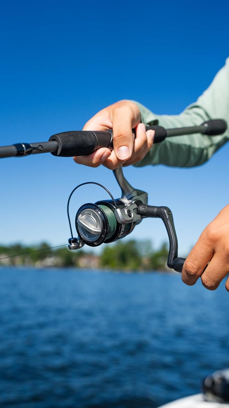 Max X Spinning Reel & Fishing Rod Combo - Lightweight, Durable Design for Anglers