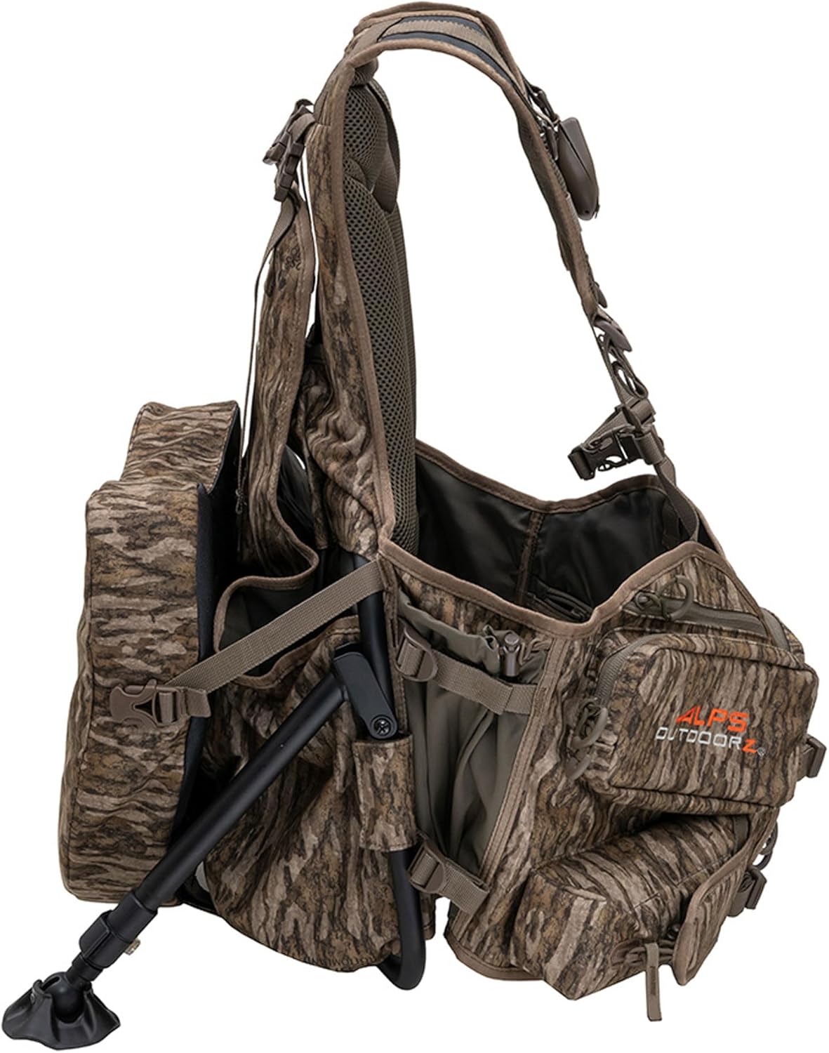 Grand Slam Turkey Vest - Memory Foam Seat & Removable Kickstand Frame | Camo Outdoor Hunting Gear