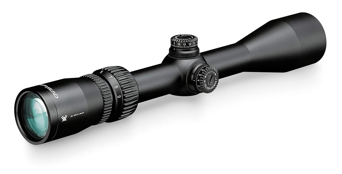 Vortex Copperhead 3-9x40 Second Focal Plane Riflescope - Dead-Hold BDC Reticle