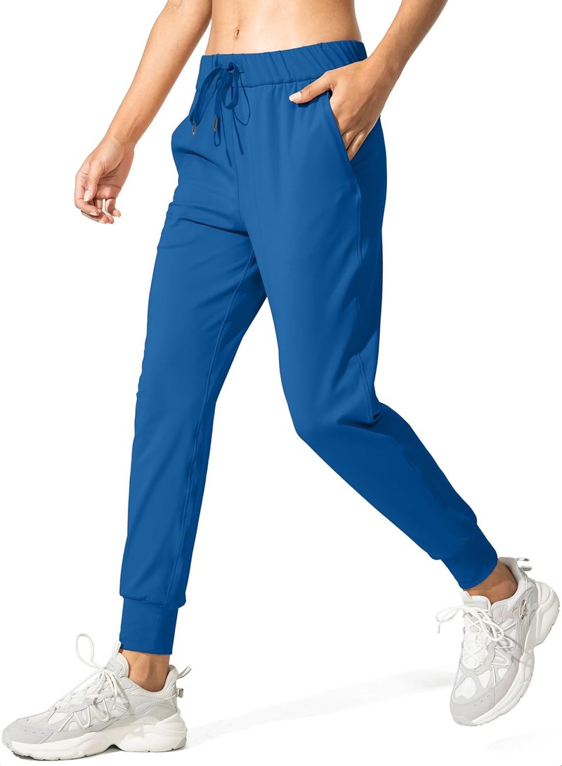 Women's Joggers with Pockets - Drawstring Sweatpants for Lounge & Workout | Comfortable Running Pants