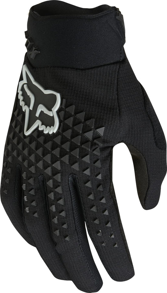 Fox Racing Women's Defend Mountain Bike Glove, Black/White, Large