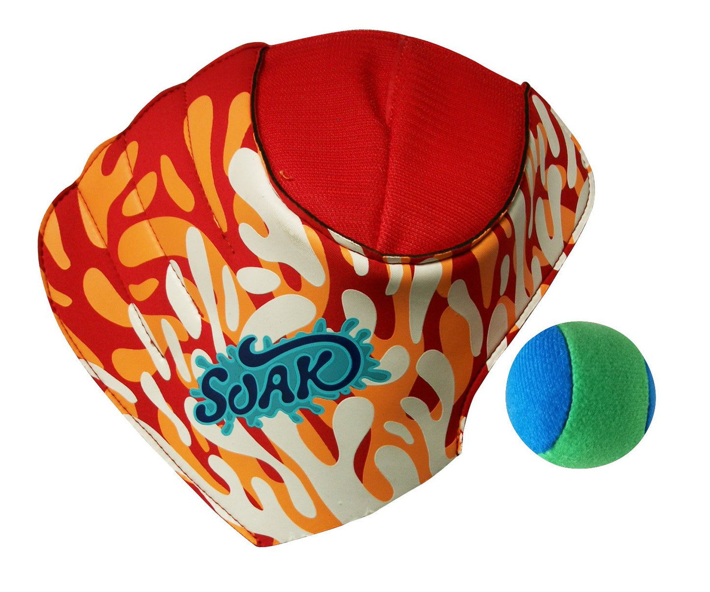 Sunlite Sports Catch Pads Toss and Catch Ball Game Set, Includes 2 Hand Pads and 1 Ball, Backyard Pool Beach Outdoor Indoor Play, Easy Throw and Catch