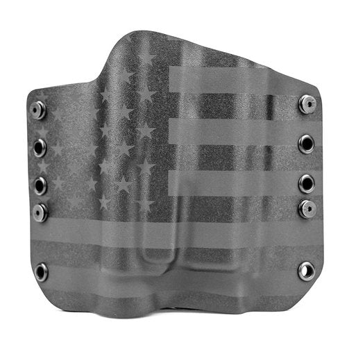 OWB Holster for Streamlight TLR-1 - Stealth Black USA (Right-Hand, for Glock 19,23,32 - Gen 3 & 4 Compatible)