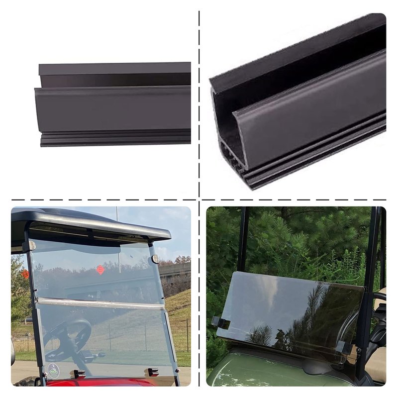 10L0L 12.6'' Club Car Windshield Retaining Clips fit for (1'' Diameter Iron Pipe) Golf Cart Club Car DS Precedent Windshield Sash Clips Replacement Part 1014441-01 1021630-01