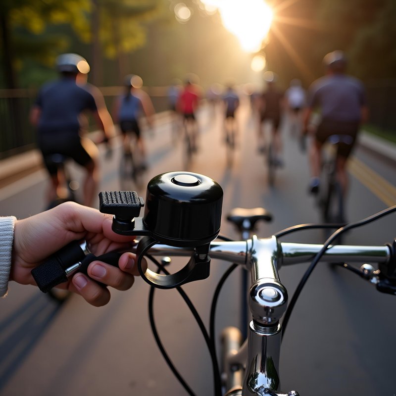 Bike Bell Bike Ring Bell Classic Bicycle Bell Loud Sound Bike Ring Aluminum Bike Ring for Road Bike, Mountain Bike, City Bike, Sports Bike Cycling Accessories Anti-Chafing Products