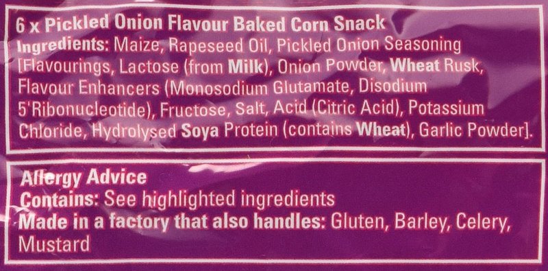 MEGA Monster Munch Pickled Onion Snacks - 6 Pack of Crunchy Treats