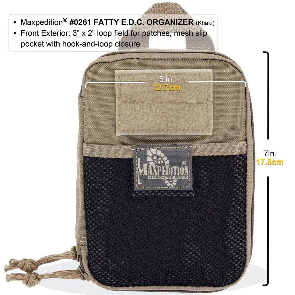 2012, Maxpedition Fatty Pocket Organizer (Black), Medium