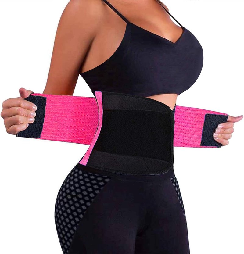 VENUZOR Waist Trainer Belt for Women - Slimming Waist Cincher & Body Shaper | Adjustable Size
