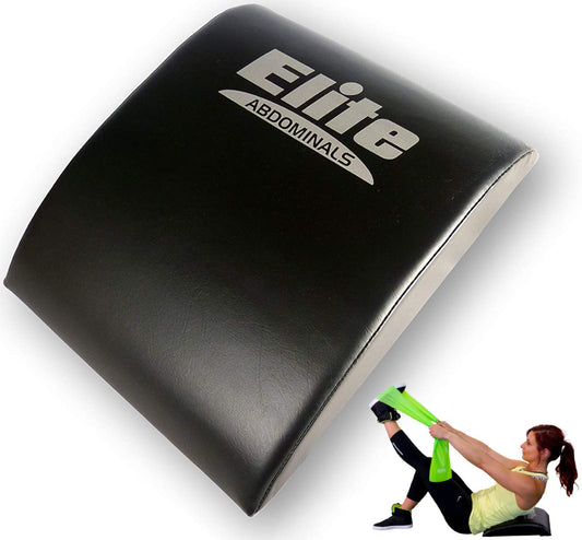 Elite Sportz Equipment Ab Mat – High Density Foam Sit Up Mats - Comfortable Workout Accessories for Upper & Lower Abs, Obliques & Back Support w/Band