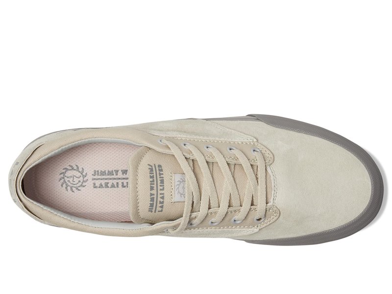 Lakai Wilkins Men's Skateboarding Shoes, White Canvas, 8.5