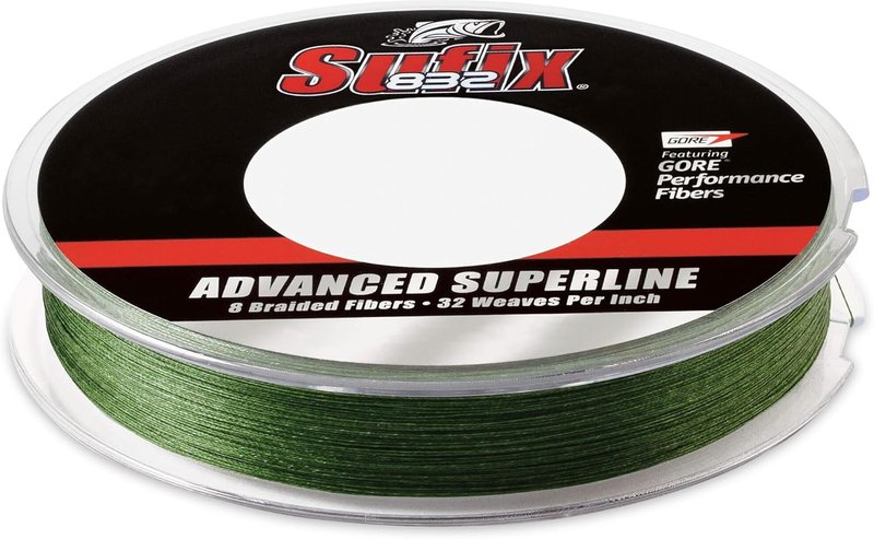Sufix 832 Braid Fishing Line - 150 Yards, Durable & High-Strength Performance