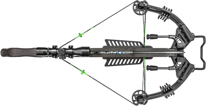 Killer Instinct Lethal 405 Crossbow Pro Package - 4x32 Scope, Quiver, Bolts & Accessories