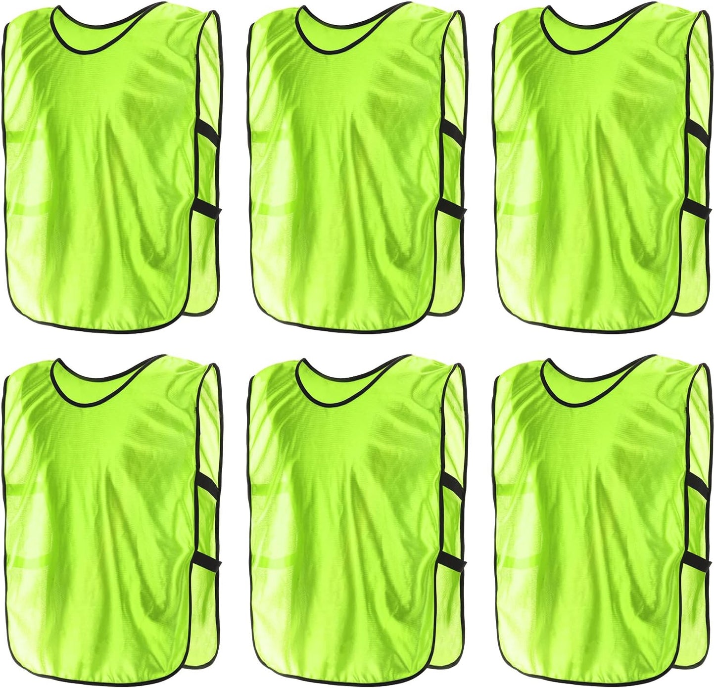 Scrimmage Vest Soccer Pennies | Youth Training Jerseys for Team Sports - Lightweight & Breathable