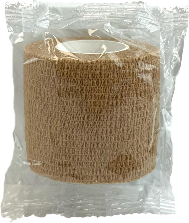 Cohesive Bandage 12-Pack - Self-Adhering Medical Tape for Secure Wound Care