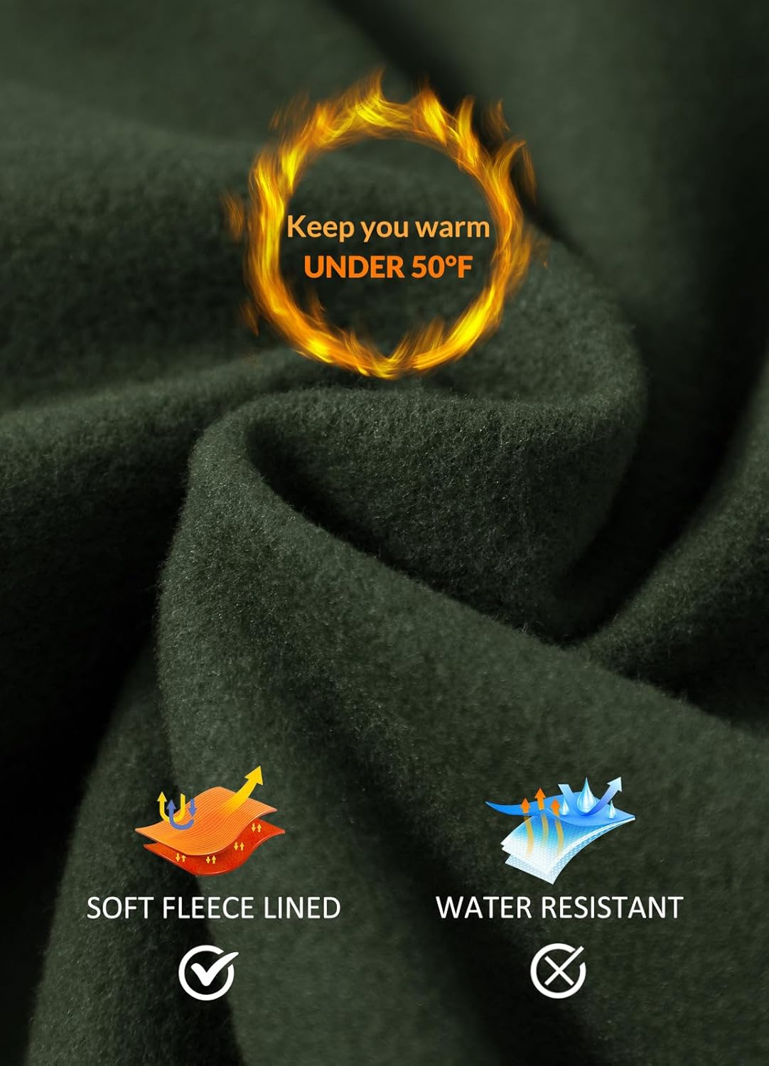 Baleaf Fleece Lined Leggings for Women - Thermal Warm Tights for Cold Weather | 1 Pocket