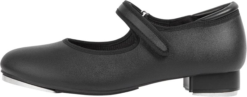 PU Leather Mary Jane Dance Shoes - Comfortable Easy Strap Tap Shoes for Women & Men