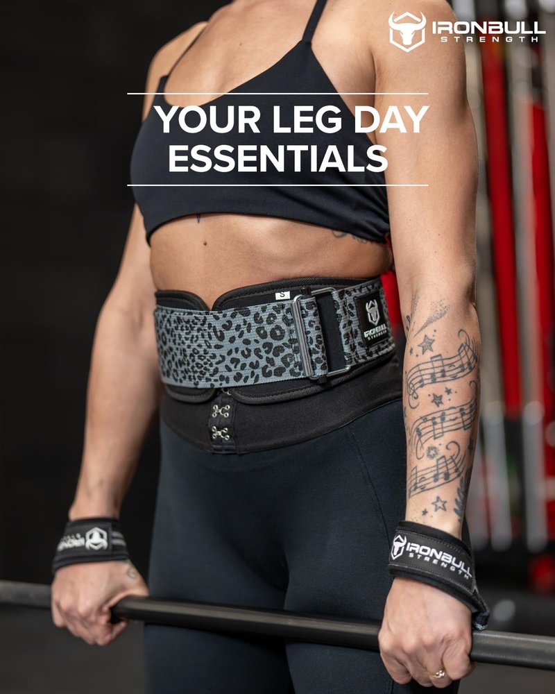 Weight Lifting Belt for Men & Women - Ideal for Squats, Deadlifts & Bodybuilding | Adjustable Support & Comfort