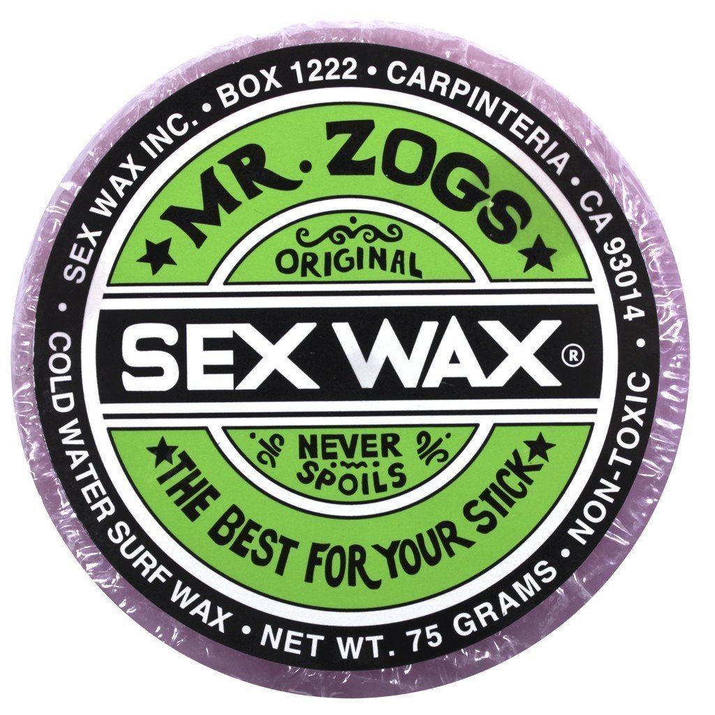 Mr. Zogs Original Sexwax - Cold Water Temperature Coconut Scented (White)