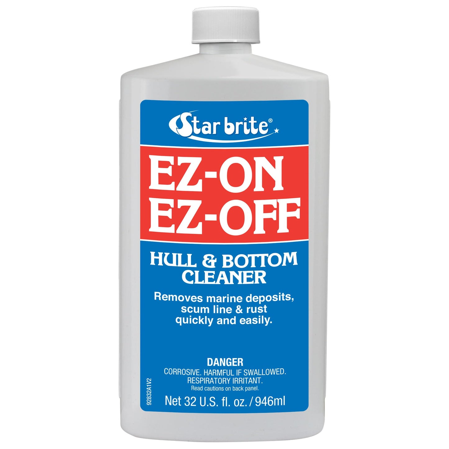 STAR BRITE EZ-ON EZ-Off Boat Hull & Bottom Cleaner - Effortlessly Remove Stains and Restore Your Boat's Pristine Appearance