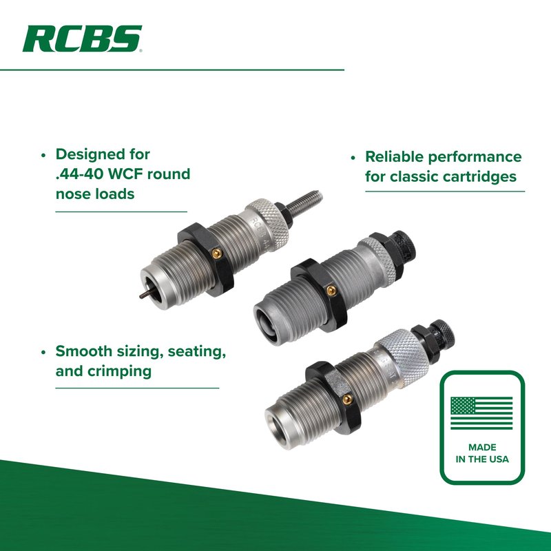 RCBS .44-40 WCF RN 3-Die Set
