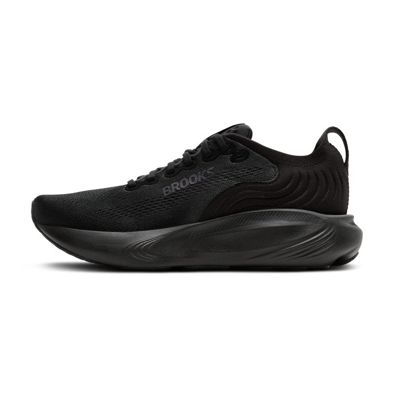Brooks Women’s Adrenaline GTS 25 Supportive Running & Walking Shoe - Black/Black/Ebony - 11 Wide