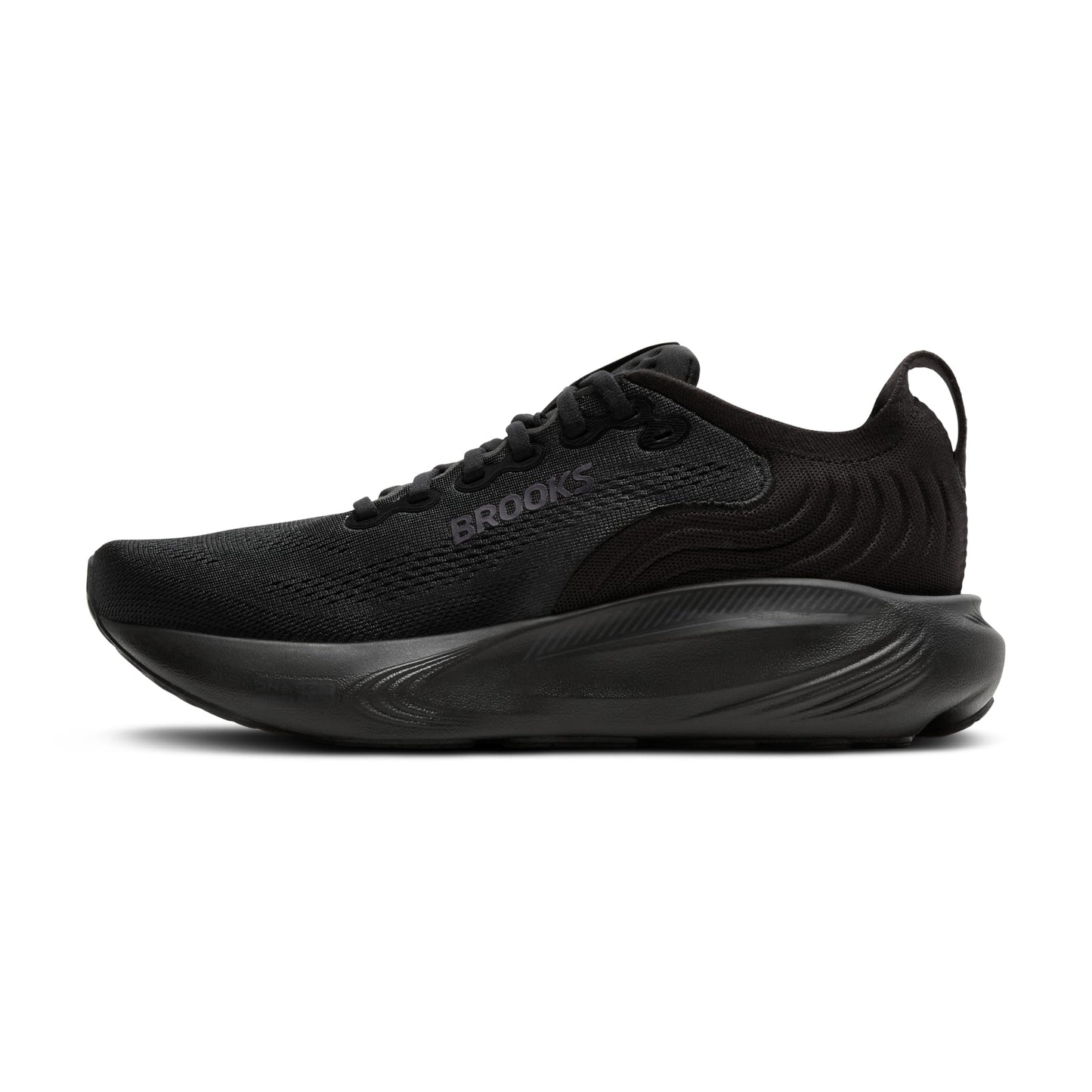 Brooks Women’s Adrenaline GTS 25 Supportive Running & Walking Shoe - Black/Black/Ebony - 11.5 Wide