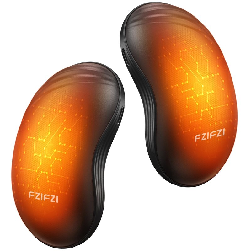 Hand Warmers Rechargeable, Portable Electric Hand Warmers 2 Pack 6000mAh, Magnetic Handwarmers with Fidget Spinner, Pocket Heater for Women, Men, Outdoor, Hunting, Fishing, Golf, Camping